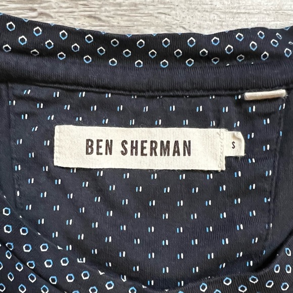 Ben Sherman : cotton patterned basic pocket tee - Picture 5 of 9